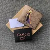 Sacoche Mens Monety torebki mody posiadacz kart mody luksus wytłoczony krótka torebka Designer Klucze portfele skórzane składanie portfel Mini paszport Passp