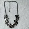 Кубические циркониевые колье ожерелья для женских аксессуаров для женских модных аксессуаров Классическое листовое подвесное ожерелье в форме листьев