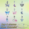 Neue Designer -Charm -Armband Klassiker blau Pink Phantom Schmetterling kreative Anhänger Perlen geeignet für Pandoras Bracelets Frauen Schmuck Geschenkbox Großhandel Großhandel