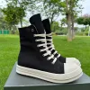 2024 Nouveaux bottes de style Chaussures décontractées pour hommes hommes de luxe de luxe Mini toile de mode mobile mobile extérieur sneaker cheville high top botte de basket-ball noir chaussure martin bottines