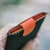 Uchwyty Nowe przybycie Daxv2 Mini Slim Slim Portable Card Holder Projekt Projekt Men Men Karta kredytowa Gradient Kolor 5 kart Krótki portfel