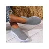 Casual Shoes Shining Crystal Flats For Women Designer Luxury Breathable Mesh White Sneakers Sapatilhas Mulher Sport Woman