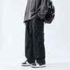 Streetwear hiphop joggers lastbyxor män flerficka elastiska midja harembyxor manliga harajuku casual kvinna svettbyxor 240409