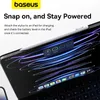 Baseus Wireless Charging Stylus Gen3 com canetas de rejeição de palmeira de flipação de página remota com sensibilidade de inclinação para iPad Pro 240418