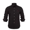 Brands de mode Men pour les chemises décontractées de Polo Tops Spring Autumn Blouse Sports Polo Classics Pony broderie Shirts Sweatshirt Designer Business Polo