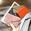 Innehavare Luxury äkta läderkort Holder Fashion Mini Kort kuvert Kvinnor Wallet Korean Japan Money Bag Kreditkort Fall Lady Purse
