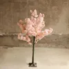 Dekorativa blommor 1,5 m vit simulering Cherry Blossom Tree Roman Column Road Leads Artificial Flower for Wedding Mall öppnade rekvisita