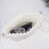 Bags Brand Designer Handbags Handmade Beaded Retro Pearl Bag Woven Mini Female Diagonal Mobile Phone Bag New Evening Bag clutch bag