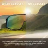 Polarize Yetişkin Bisiklet Gözlükleri ile Değiştirilebilir Lens TR90 Çerçeve Dağ Bisikleti Spor Güneş Gözlüğü Bisiklet Gözlükleri TCFA