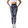 Dames leggings verkoper trendy tie dye naadloze yogabroek ademende sportkleding hardlopen fitness legging
