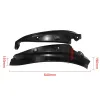 Bumlare Fender för Volvo XC60 2019 2020 2021 Car Mudguard Anti Dust Cover Bakre däck Mattmodifiering