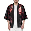 Ubranie etniczne plus rozmiar 6xl koszulka z nadrukiem Kobiety Tradycyjne haori kimono mężczyźni japońskie kardigan streetwear cosplay yukata cosplay