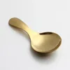 Coffee Scoops 8 Pcs Spoons Stainless Steel Round Mini Metal Soup Small Short Handle Student