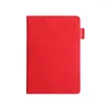 Pages Thickening Notebook Business Soft PU Leather A5 Agenda Book Simplified Record NotepadJournal Diary 10 Color