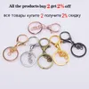 Nyckelringar 5st/Lot Key Ring 30mm Keychain 70mm hummerlås Snap Hooks Keyrings DIY Jewelry Making Hinding Chains Tillbehör