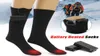 Battery Heated Unisex Electric Heating Long Socks Winter Feet Warmer Thermal7420835