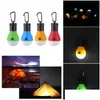 Party Decoration Outdoor Tent Waterproof Spherical Cam Light 3 Led Lamps Portable Hook Mini Emergency Signal Lights Drop Delivery Ho Dhqhw