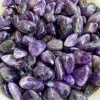 Akwaria 100G Big Natural Amethyst Stone Ametystine żwirowy Kryształ Kryształ Kwarc Surowy szlachetek Mineral Pearmen Dekoracja ogrodu akwarium