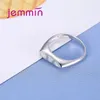 Cluster Rings Fashion Raindrop Shaped Rainbow Opal Ring For Women 925 Sterling Silver Jewelry Elegant Style