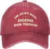 Ball Caps im po prostu bob robiąc rzeczy hat trucker hats baseball czapka regulowana sportowa unisex