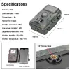 Cameras Tomshoo 16MP 1080p Portable Day Night Phot Video Take Trail Camera Hounding House House Monitoring Camera IP66 Imperproof