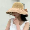Beretten verstelbare boogvisser hoed Casual ademende brede randige bucket anti uv lege top zomer