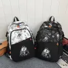 Bolsas Estudiantes escolares de la escuela Spaceman Impresión de gran capacidad para hombres y mujeres de hombres y mujeres mochila mochila casual Bolsa de viaje