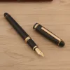 Ручки Jinhao x350 фонтан -ручка каллиграфия металл ручка Golden Ef F Nib Business School Suppors Написание чернильных ручек