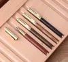 Pens Majohn M7 Penna stilografica in legno con convertitore EF/F/Piccola pennino piena fatta a mano Bellissima Penna regalo per uffici in legno di scrittura in legno