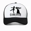Top Caps Oyunu Gelin Damat Bekar Partisi Beyzbol Kapağı Sıradan Komik Erkekler Şapka Yaz Nefes Alabilir Örgü Kamyoncu Şapkalar Baba Casquette