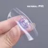 Akvarier 10/1 st svamphuvudsugare PVC Fish Tank Transparent Glass Sucker Perforated Clear Suction Cup Window Decor for Glass