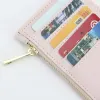 Halter neuer Mode Customed Anfangsbuchstaben Multi -Taschen -Lederkarte Holder Slim Card Wallet ID -Kartenhalter Karten Brieftasche