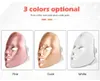 Chegada LED Terapia Profissional 3 Color Red Infared Mask com 7 luz 240418