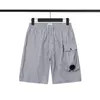 Designer Mens Metal Nylon Shorts Fashion Hight Street Sports Shorts Quick Drying Swimwear Man Beach Pants
