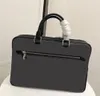 Male Business Briefcases Single Shoulder Laptop Cross Section Briefcase Computer Package Inclined Bag Men's Handbags Bags Satchel PORTE-DOCUMENTS