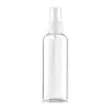 Storage Bottles 3pcs 8oz 250ml Mist Sprayer PET Clear Cosmo Round Refill Spray Bottle Watter Flacon Vide Plastique Kitchen Bathroom Tools