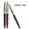 Pens HERO 3292 Classic Nostalgic Fountain Pen Arrow Mark 329 Horse Head Pattern Collection Ink Pen Iridium Fine Nib 0.5mm for Gift