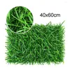 Decoratieve bloemen gesimuleerde gazon decoratie thuis wandbloemplant duurzaam plastic materiaal perfect voor en el 40 60 cm