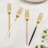 Forks Fruit Fork Cake Candy Tableware Toothpicks Bento Box Decor Cutlery