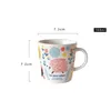 Mugs Soft And Cute Healing Coffee Cup European English Fresh Afternoon Tea Mini Super