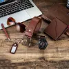 Wallets New Fashion 5/6pcs Men's Gift Set Beautifully Packaged Watch Glasses Leather Belt Wallet Keychain Pen Gifts for Men Dropshipping