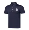 夏の半袖ゴルフTシャツ2色クイックドライファブリックJLメン039S服アウトドアスポーツレジャーシャツ5937827
