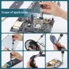 Многофункциональная точная отвертка Set Set Magnetic Bitstool Kit Repair Ремонт инструменты для смартфонов Xiaomi Eyeglass 240409