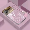 Étui des concepteurs d'iPhone 14 Cas de mode pro max iPhone 11 12 13 Mirror XS Couverture de protection 8Plus Drop Proof XR Glass Nice 00