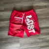 Shorts mannen dames lente zomer ins net rood ontwerp sense y2k letters schuim geborduurde shorts losse casual vijf delige broek 240325