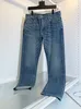 2024 Summer Nuevo diseñador Jeans Material de algodón de alta calidad Jeans casual Jeans Highend Brand Mens Jeans