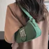 Sacs Sacs décontractés pour femmes sacs à main de marque de luxe de luxe 2023 Nouveaux dans Pu Nubuck Sage de décoration en tôle