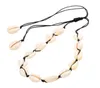 Boho Sea Shell Choker Halsband Kvinnor Naturliga smycken Charms Chocker Enkla halsband för flickans smycken 2021 Chokers2473310