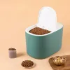 Feeding Large Capacity Pet Food Storage Bucket Cat Food Storage Container Ricer Box Proof Seal Moistureproof Dry Cat Food Storage Box