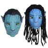 Avatar Face Cover Movies Avatar2 Hjälm Face Cover Masque Birthday Present Carnival Party Cosplay Costume Prop For Kids Adults 240403